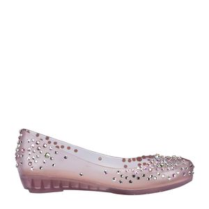 Melissa Mel Ultragirl + J Maskrey Infantil Rosa Transparente 31746RT