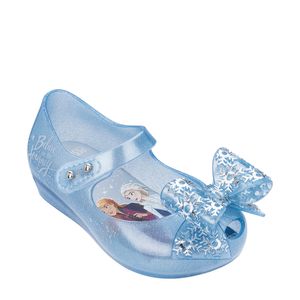 Mini Melissa Ultragirl + Frozen Perolado Azul Glitter 32851PAG