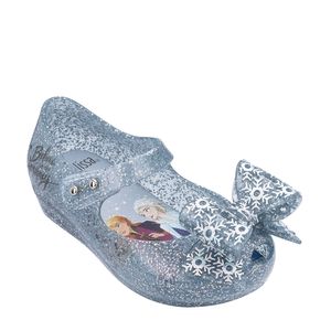 Mini Melissa Ultragirl + Frozen Transparente Glitter Holografico 32851TGH