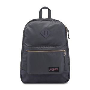 Mochila Jansport Super Fx Deep Grey Gold Premium Poly 2SDR5Z7