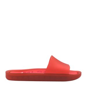 Melissa Beach Slide Vermelho Transparente Fosco 31754VTF