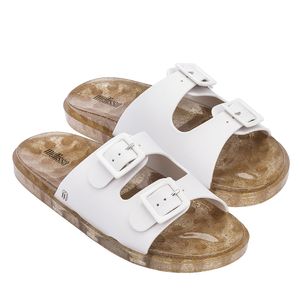 Melissa Wide Branco Casca De Arroz 32950B