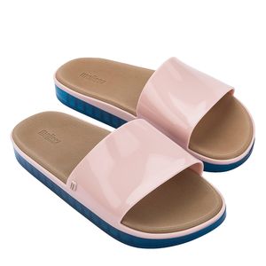 Melissa Beach Slide Next Gen Rosa Azul 32947RA