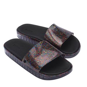 Melissa Beach Slide Next Gen Glitter Vidro 32947GV