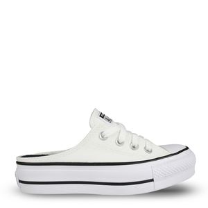 Tênis Converse Chuck Taylor All Star Mule Lift Branco Preto CT12100005