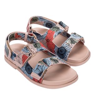 Melissa Papete Pretty Print Rosa Azul