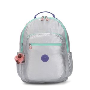 Mochila Kipling Seoul Polished Gr Bl I576465E