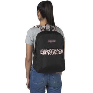 Mochila Jansport Superbreak Plus Leopard Life 4QUE7E1