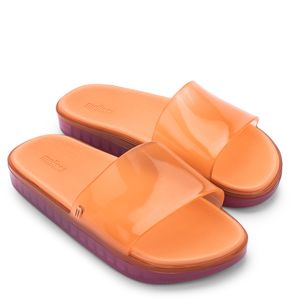 Melissa Beach Slide Next Gen Laranja Rosa 32947L