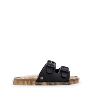 Mini Melissa Wide Preto Bege 33462