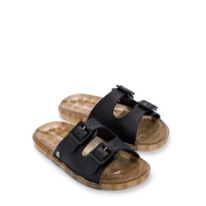 Mini Melissa Wide Preto Bege 33462