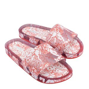 Melissa Beach Slide Love Edition Vidro Vermelho