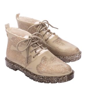 Melissa Fluffy Boot Casca De Arroz