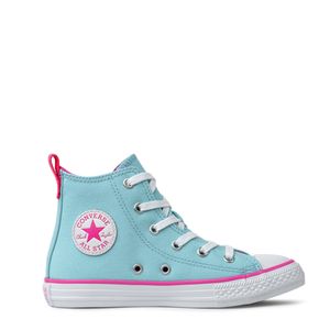 Tênis Converse Chuck Taylor All Star Azul Claro Rosa Choque Branco CK09090002