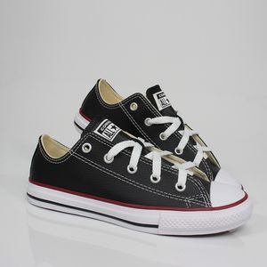 Tênis Converse Chuck Taylor All Star Infantil Preto Vermelho Branco CK04200003