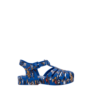 Mini Melissa Possession Print + Mickey And Friends Azul Multicor