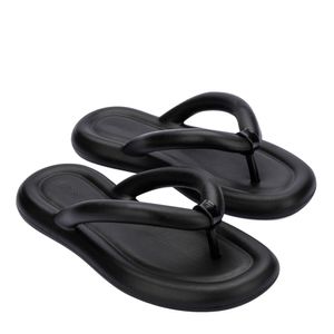 Melissa Flip Flop Free Preto Bege 33531PB