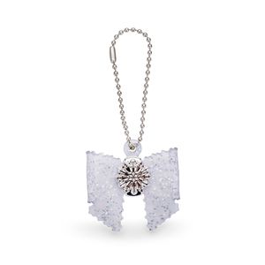 Melissa Keyring + Disney Princess Elsa Prata Glitter Holográfico 34303PGH