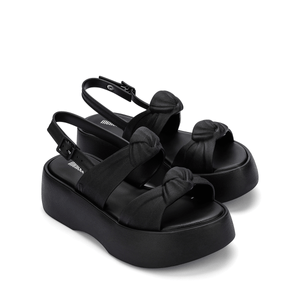 Melissa Velvet Platform Preto