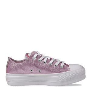 Tênis Converse Chuck Taylor All Star Lift Rosa Sal Pink Fluor Branco CT17460002