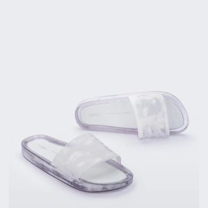 Melissa Beach Slide + Y.Project Vidro Branco