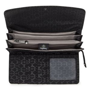 Carteira Kipling Money Land Preto Estampado I7015K59