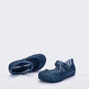 Mini Melissa Campana Papel Azul Glitter 32995AZ