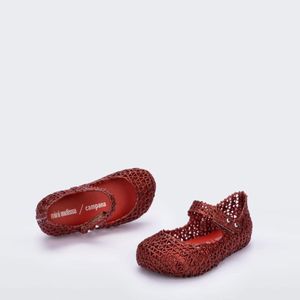 Mini Melissa Campana Papel Vermelho Glitter 32995VEG