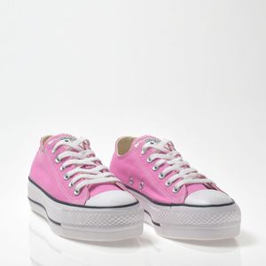 Tênis Converse Chuck Taylor All Star Lift Rosa Flamingo Preto Branco CT09630036