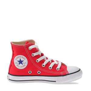 Tênis Converse All Star Cano Alto - Vermelho - Chuck Taylor - Botinha -  Rock Star