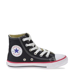 All star infantil hot sale cano alto preto