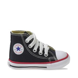 Tênis Converse Chuck Taylor All Star Infantil Preto Vermelho CK00030007