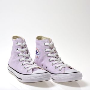 Tênis Converse Chuck Taylor All Star Seasonal Rosa Palido Preto Branco CT04190060