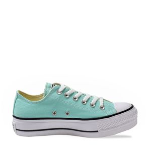 Tênis Converse Chuck Taylor All Star Lift Seasonal Orvalho Claro Preto Branco CT09630041