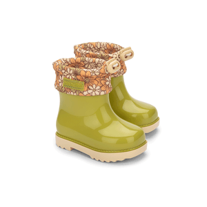 Mini Melissa Rain Boot III Verde Amarelo 33615VA