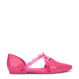 Melissa Pointy Stripe Fly Rosa 33638R