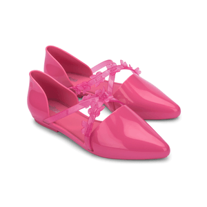 Melissa Pointy Stripe Fly Rosa 33638R