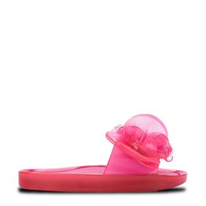 Melissa Beach Slide Flower + Y.Project Rosa Transparente 33565RT