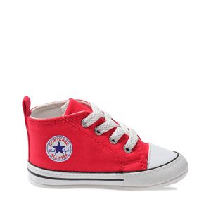 Tênis Converse Chuck Taylor All Star Infantil My First Vermelho Branco Branco CK04400002