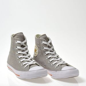 Tênis Converse Chuck Taylor All Star Cinza Mercúrio Amêndoa Branco