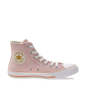 Tênis Converse Chuck Taylor All Star Rosa Claro Amêndoa Branco CT18450002