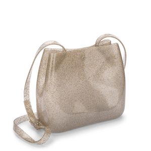 Melissa Mary Bag Vidro Glitter Casca Arroz 34319VGCA