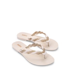 Melissa Louise Bege Dourado Prata 33590BDP