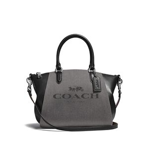 Bolsa Coach Elise Satchel Preto