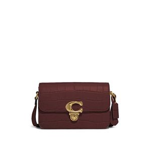 Bolsa Coach Studio Shoulder Bag Vinho C6640B4WN