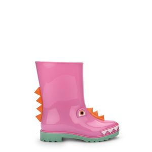 Mini Melissa Rain Boot + Fábula Verde Rosa 33677VR