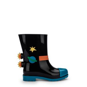 Mini Melissa Rain Boot + Fábula Azul Preto 33677AP