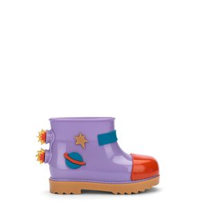 Mini Melissa Rain Boot + Fábula Caramelo Lilás Vermelho 33676CLV