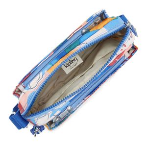 Bolsa Kipling Abanu Azul Estampado I3942W26