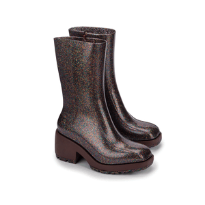 Melissa Nancy Boot Grafite Bordo